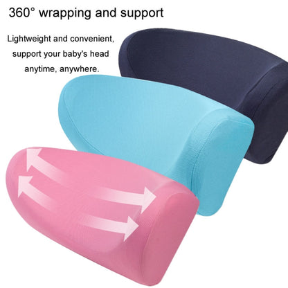 Car U-shaped Neck Pillow Soft Headrest Children Car Seat Side Sleeping Pillow(Pink) by buy2fix