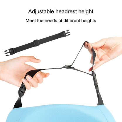 Car U-shaped Neck Pillow Soft Headrest Children Car Seat Side Sleeping Pillow(Sky Blue) by buy2fix