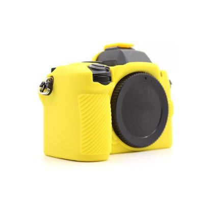 For Nikon Z50II Smooth Surface Camera Protective Silicone Case(Yellow) - Protective Case by buy2fix | Online Shopping UK | buy2fix