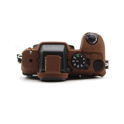 For Nikon Z50II Smooth Surface Camera Protective Silicone Case(Brown) - Protective Case by buy2fix | Online Shopping UK | buy2fix