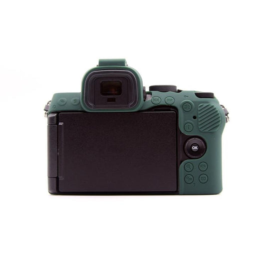 For Nikon Z50II Smooth Surface Camera Protective Silicone Case(Dark Green) - Protective Case by buy2fix | Online Shopping UK | buy2fix