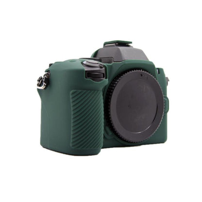 For Nikon Z50II Smooth Surface Camera Protective Silicone Case(Dark Green) - Protective Case by buy2fix | Online Shopping UK | buy2fix