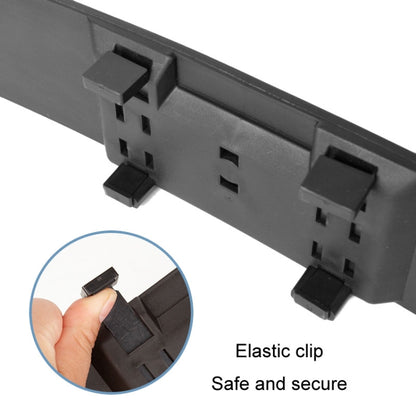 Car Rearview Mirror Snap-on HD Anti-fog Anti-dazzle Wide Angle Curved Mirror, Size: 28.5x7cm by buy2fix