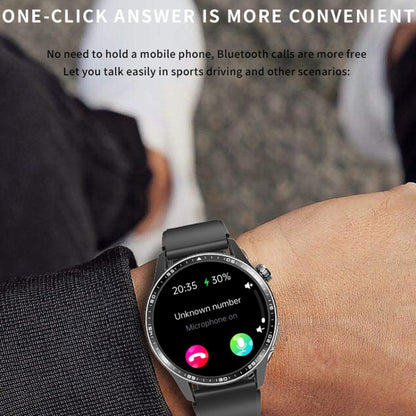 F400 1.55 Inch Screen Smart Watch Support ECG/ Blood Oxygen / Blood Sugar / 150+ Sports Mode, Color: Black Milan by buy2fix