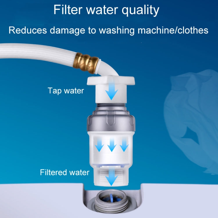 Household Washing Machine Electrical Water Heater Water Purification Filter With 6 Cartridges, Style: Faucet Filter - Washing Machine Parts by buy2fix | Online Shopping UK | buy2fix