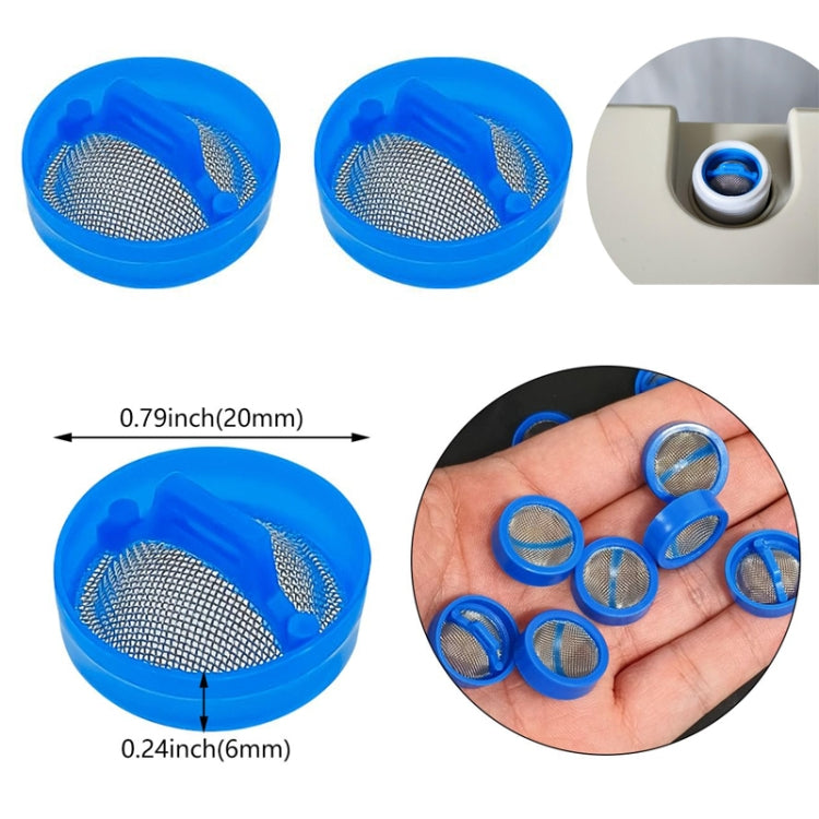 2pcs Universal Automatic Washing Machine Water Inlet Valve Port Stainless Steel Filter - Washing Machine Parts by buy2fix | Online Shopping UK | buy2fix
