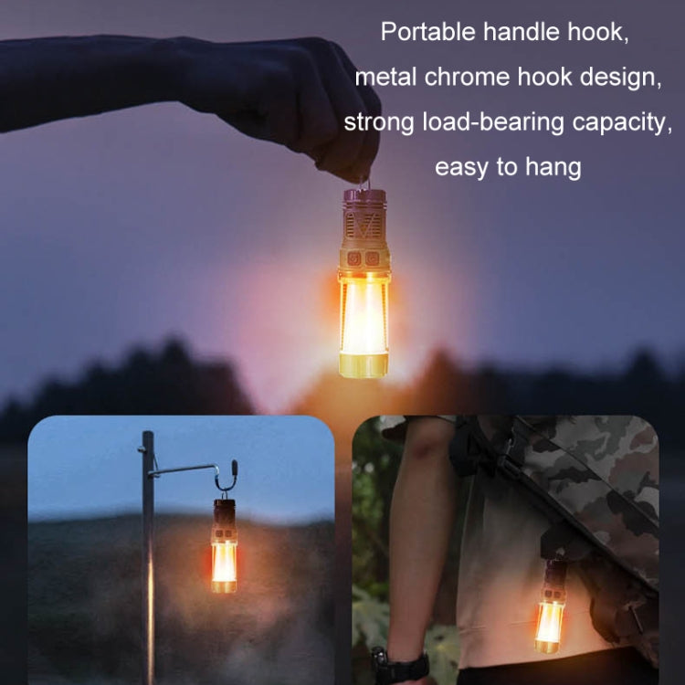 3 in 1 LED Mosquito Repellent Camping Light Magnetic Outdoor Tent Light(W8122 Black) by buy2fix