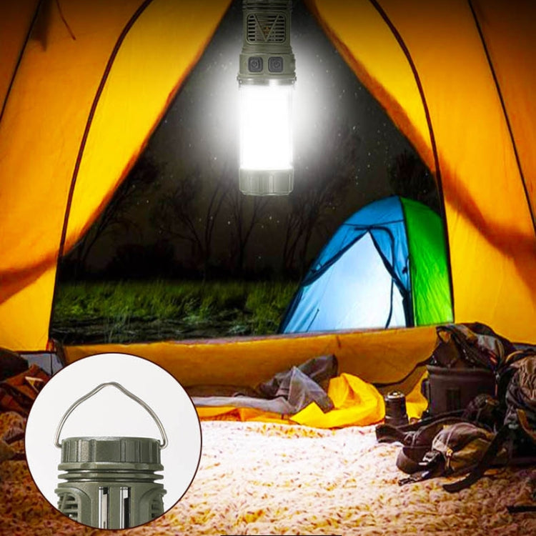 3 in 1 LED Mosquito Repellent Camping Light Magnetic Outdoor Tent Light(W8122 Black) by buy2fix