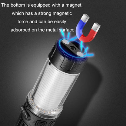 3 in 1 LED Mosquito Repellent Camping Light Magnetic Outdoor Tent Light(W8122 Black) by buy2fix