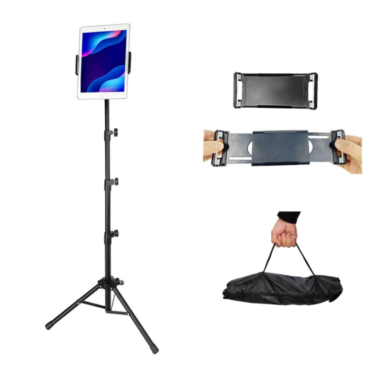 1.6m Adjustable Tablet Stand Floor-Standing Retractable Mobile Phone Tripod, Model: 316(With Cloth Bag) - Lazy Bracket by buy2fix | Online Shopping UK | buy2fix