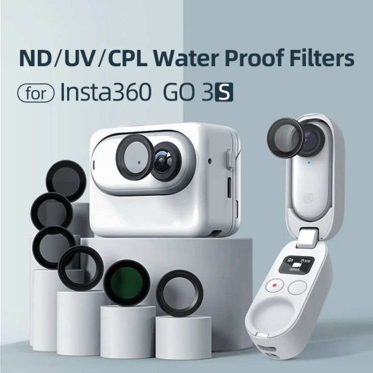 For Insta360 GO 3S Sports Camera aMagisn Waterproof Filter Protective Lens ND8/16/32/64 by aMagisn