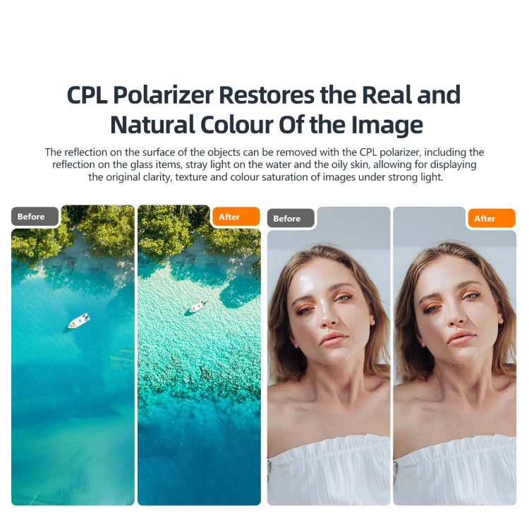 For Insta360 GO 3S Sports Camera aMagisn Waterproof Filter Protective Lens CPL by aMagisn