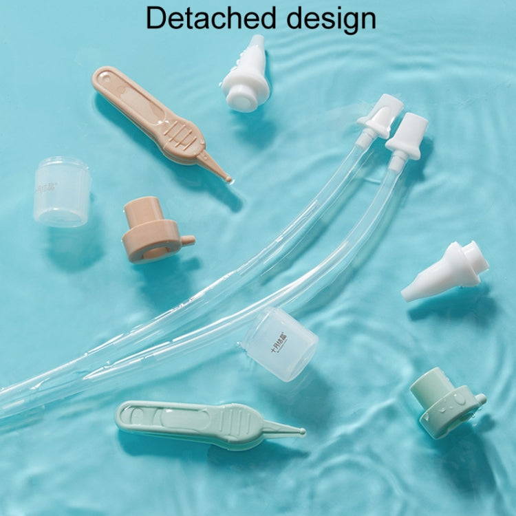 TEN-M JOURNEY Baby Mouth Suction Nasal Aspirator Infant Nasal Cleanser(Green) New And Old Package Random Delivery by TEN-M JOURNEY