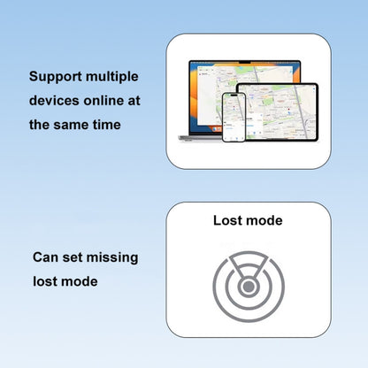 For Apple Series S11 Card-Type Positioning Smart Anti-Lost Device Locator - Pet Tracker by buy2fix | Online Shopping UK | buy2fix