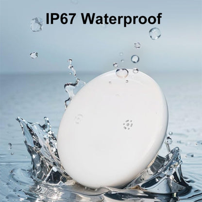 For Apple Series S10 Round Smart Global Anti-Lost Device IP67 Waterproof Locator(Black) - Pet Tracker by buy2fix | Online Shopping UK | buy2fix