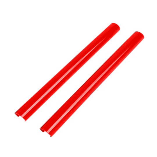 For BMW Bumper Color Change Silicone Decorative Strip, Color: Red C