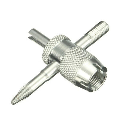 3pcs /Set Tire Valve Installation Repair Removal Wrench Tools(Blue) by buy2fix