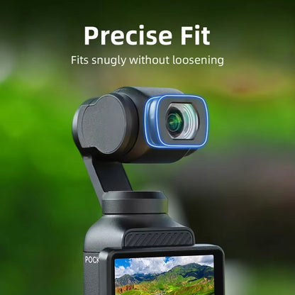 For DJI Osmo Pocket 3 Magnetic Wide-Angle Lens Extend FOV To 112 Degree by buy2fix