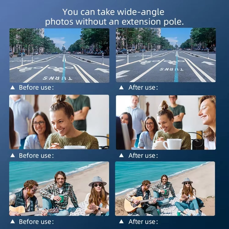 For DJI Osmo Pocket 3 Magnetic Wide-Angle Lens Extend FOV To 112 Degree by buy2fix