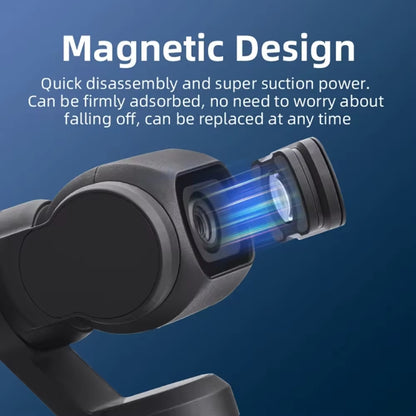 For DJI Osmo Pocket 3 Magnetic Wide-Angle Lens Extend FOV To 112 Degree by buy2fix