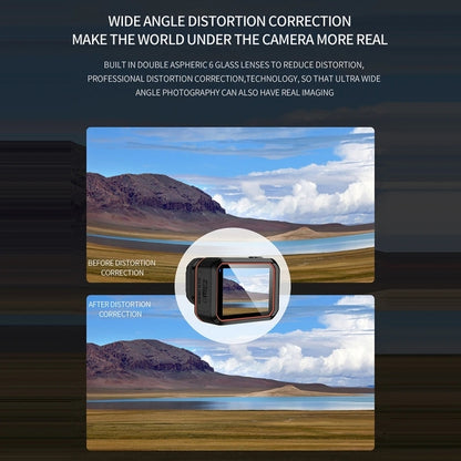 SC002 4K/60FPS IP68 Waterproof WiFi HD Mini Outdoor Sports Diving Camera, Color: Black+32G by buy2fix