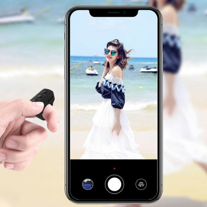 Bluetooth 3 Keys Remote Finger Ring Video Controller Novel Page Flip Photo Tool(Black) - Phone Remote Control by buy2fix | Online Shopping UK | buy2fix