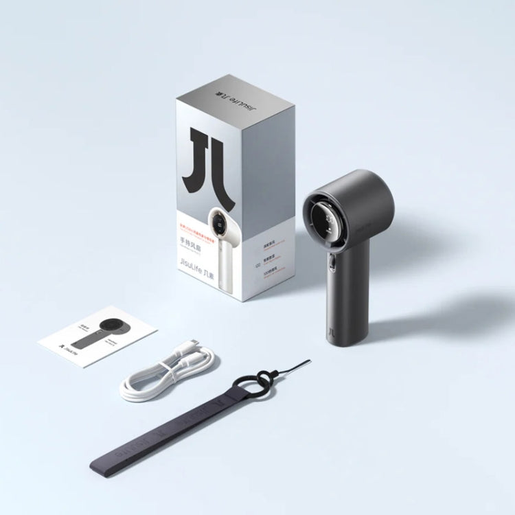 JisuLife FA53 Pro 1 High-speed Powerful Cooling Handheld Small Fan Mini Portable USB Rechargeable Desktop Fan(Light Brown) by Jisulife