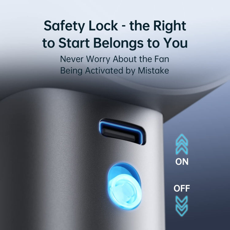 JisuLife FA53 Pro 1 High-speed Powerful Cooling Handheld Small Fan Mini Portable USB Rechargeable Desktop Fan(Light Brown) by Jisulife