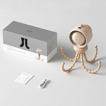 JisuLife Stroller Fan Life2S High Speed Energy Saving Stroller Mini Fan Octopus Bladeless Swingable Head Air Purifying Fan(Mint Green) by Jisulife