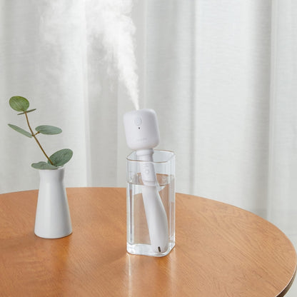 JisuLife JB07 Wireless High Mist Portable Humidifier, No Water Tank, Color: White 2200mAh by JisuLife