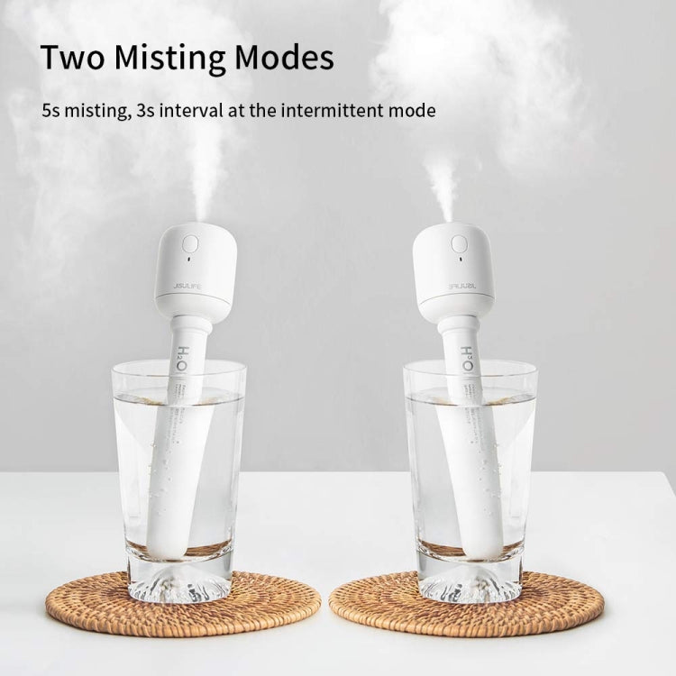 JisuLife JB07 Wireless High Mist Portable Humidifier, No Water Tank, Color: White 2200mAh by JisuLife