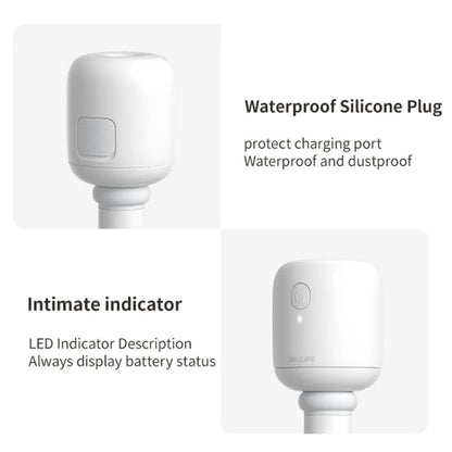 JisuLife JB07 Wireless High Mist Portable Humidifier, No Water Tank, Color: White 2200mAh by JisuLife