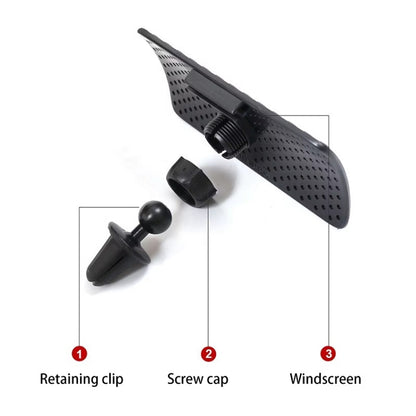 Car Universal Air Conditioner Direct Blow Protection Windshield, Size: Small by buy2fix