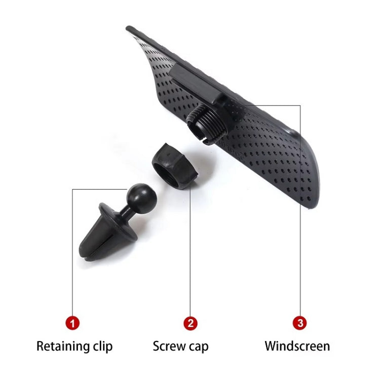 Car Universal Air Conditioner Direct Blow Protection Windshield, Size: Large by buy2fix