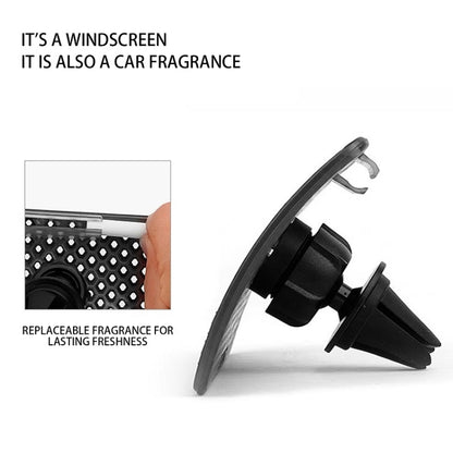 Car Universal Air Conditioner Direct Blow Protection Windshield, Size: Small by buy2fix