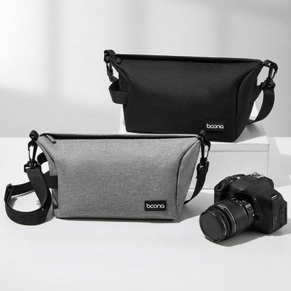 Baona BN-H012 Multifunctional Outdoor Crossbody Digital Camera Bag Lens Protection Bag(Black) - Strap Satchel by Baona | Online Shopping UK | buy2fix
