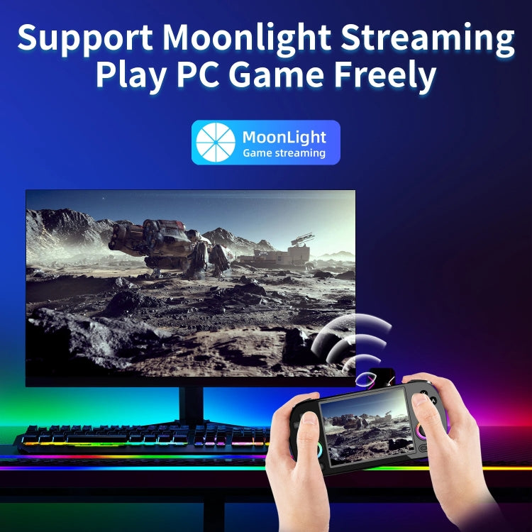 ANBERNIC RG40XXH WIFI Wireless Joystick Pocket Console HDMI Connection TV Online Sparring Game Console 64G(Blue) - Pocket Console by ANBERNIC | Online Shopping UK | buy2fix