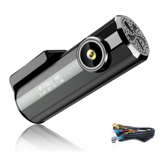 WIFI Mobile Phone 2K Ultra-Clear 360-Degree Rotating Driving Recorder, Version: Step-down Line(No TF Card)