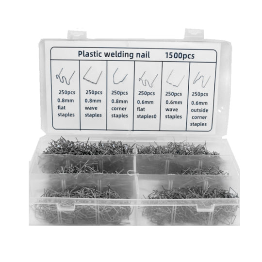 1500pcs /Set Boxed Car Bumper Broken Repair Welding Wire Nails