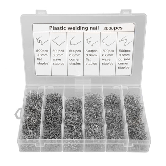3000pcs /Set Boxed Car Bumper Broken Repair Welding Wire Nails