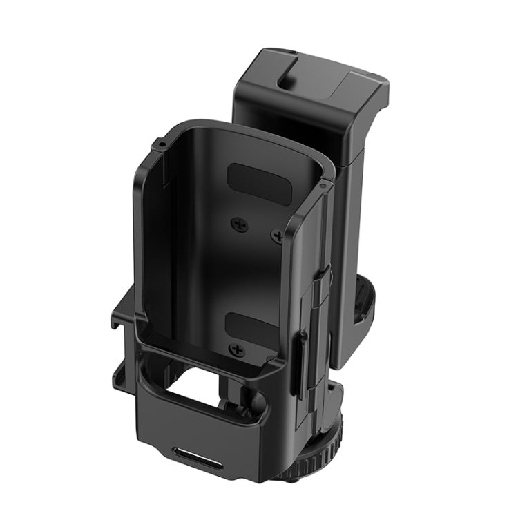 For DJI Osmo Pocket 3 Phone Holder Expansion Bracket With 3 Cold Shoe Port(Black) by buy2fix