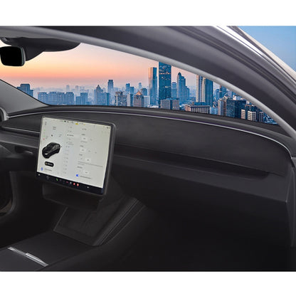 For 2024 Tesla Model 3 Dashboard Car Suede Light-Proof Pad by buy2fix