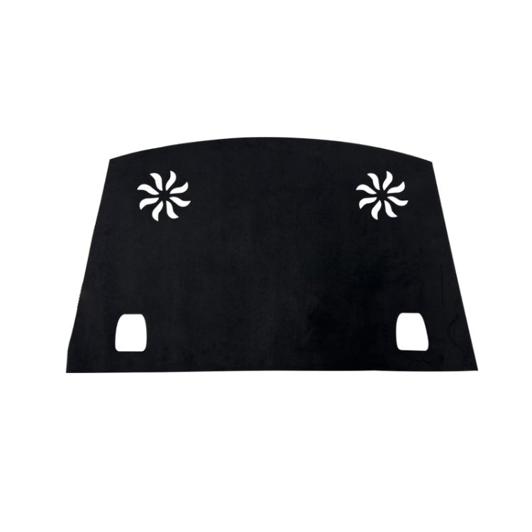 For 2024 Tesla Model 3 Rearwindow Car Suede Light-Proof Pad by buy2fix