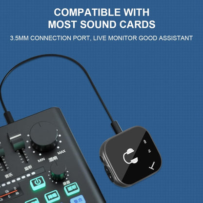 5.8G Wireless In Ear Monitor System Dual-Earphone Monitoring Transmitter Receiver, Spec: One To One by buy2fix