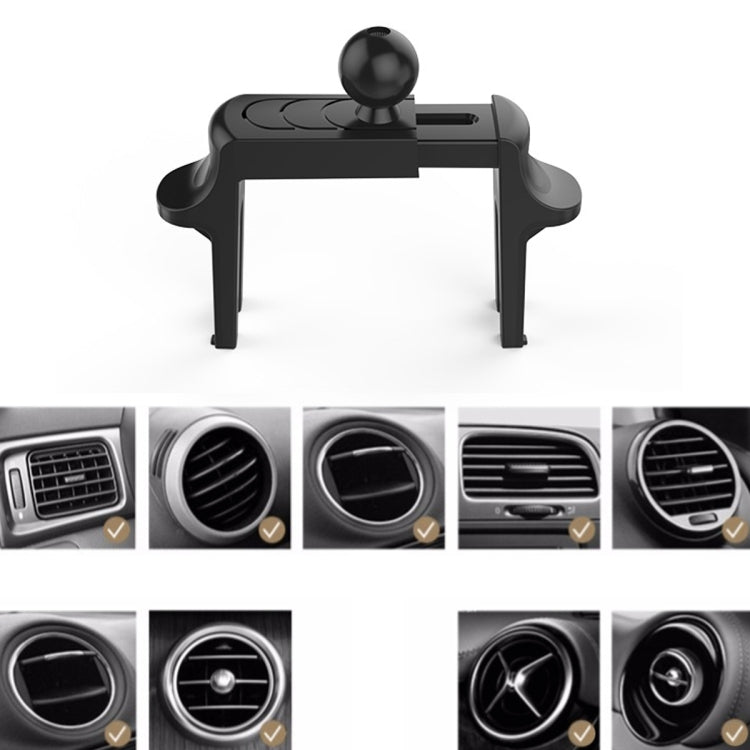 10pcs Car Air Conditioning Outlet Mobile Phone Navigation Bracket Accessories by buy2fix