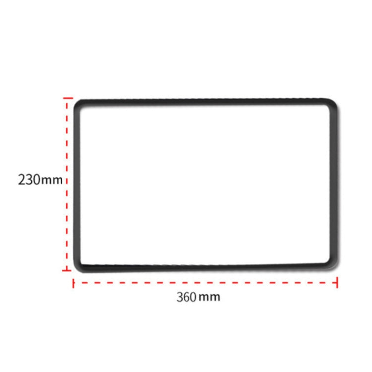 For Tesla Model 3 2024 Screen Bumper Protective Cover Silicone Frame by buy2fix