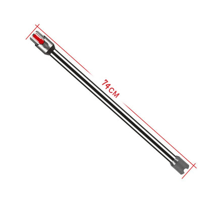 For Dyson V10 Digital Slim / V12 Vacuum Cleaner 74cm Extension Pole Metal Straight Pipe Accessories(Black) - For Dyson Accessories by buy2fix | Online Shopping UK | buy2fix