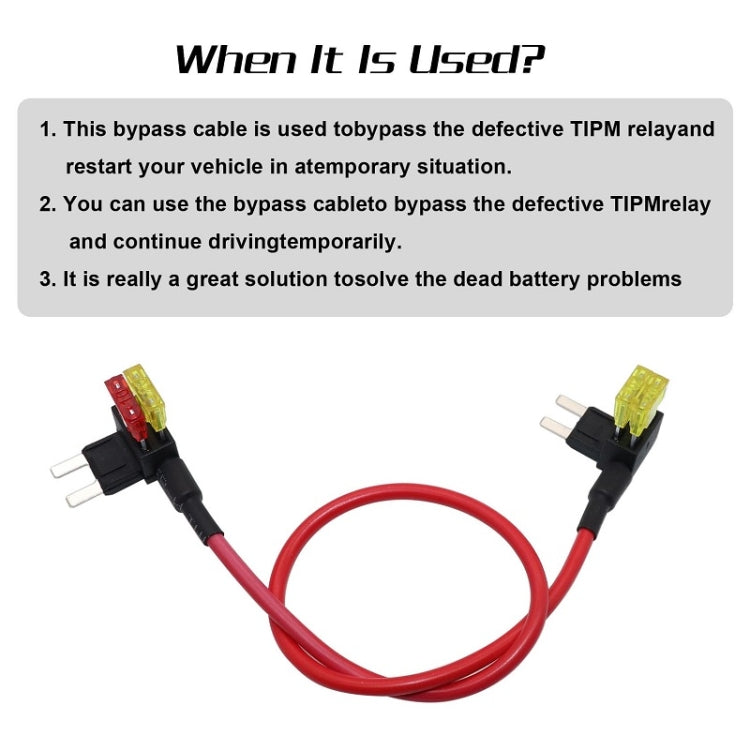 14 AWG TIPM Dual-End Automotive Fuse Extractor Fuse Adapter Kit(A9480) - Fuse by buy2fix | Online Shopping UK | buy2fix