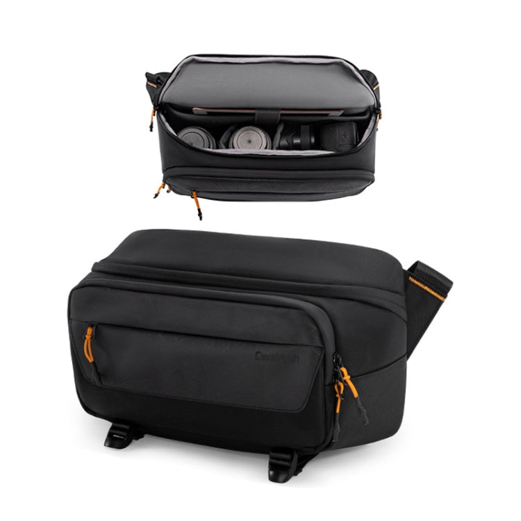 Cwatcun D133 Camera Chest Bag Multi-functional Handheld Slanting Cross Shoulder Camera Casual Bag, Color: Large Black - Strap Satchel by Cwatcun | Online Shopping UK | buy2fix