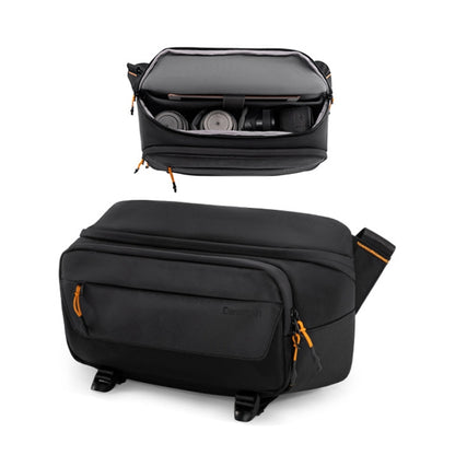 Cwatcun D133 Camera Chest Bag Multi-functional Handheld Slanting Cross Shoulder Camera Casual Bag, Color: Large Black - Strap Satchel by Cwatcun | Online Shopping UK | buy2fix